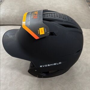 NWT Men's Black EvoShield Batting Helmet